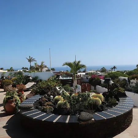 别墅 Finca Paraiso - Finest With Incredible Views Over Puerto Del Carmen 卡门港
